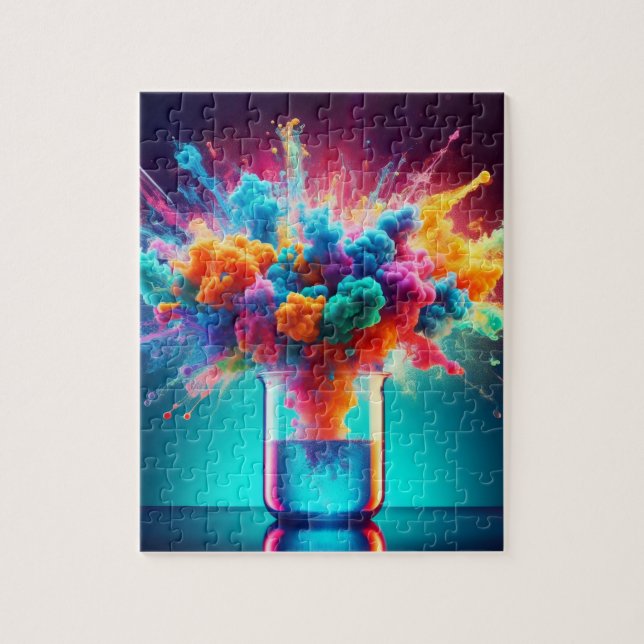 Chromatische Alchemie Puzzle (Vertikal)