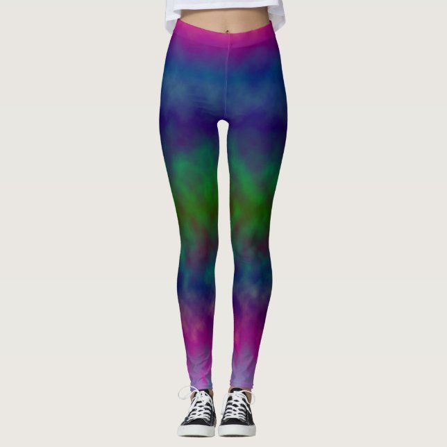 Chromatische Flut Leggings (Vorderseite)