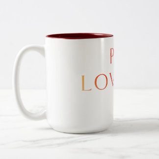 Chromatische Freude Zweifarbige Tasse