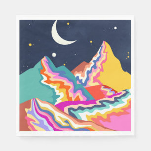 Chromatische Spitzen Serviette