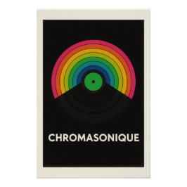 🌈 - Chromatische Tonexplosion Poster