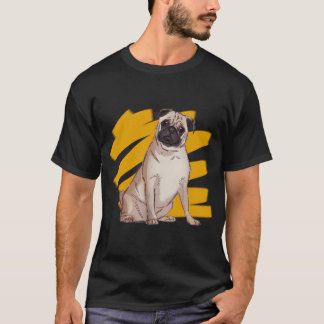 Chromatischer Mops T-Shirt