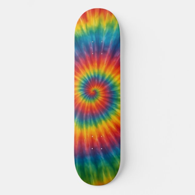 Chromatischer Vortex Skateboard (Vorderseite)