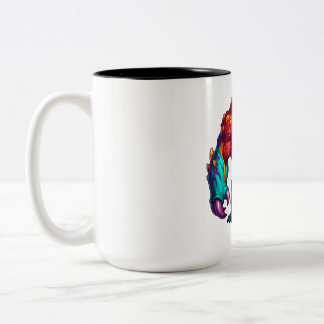 Chromatisches Höllenbiest Zweifarbige Tasse