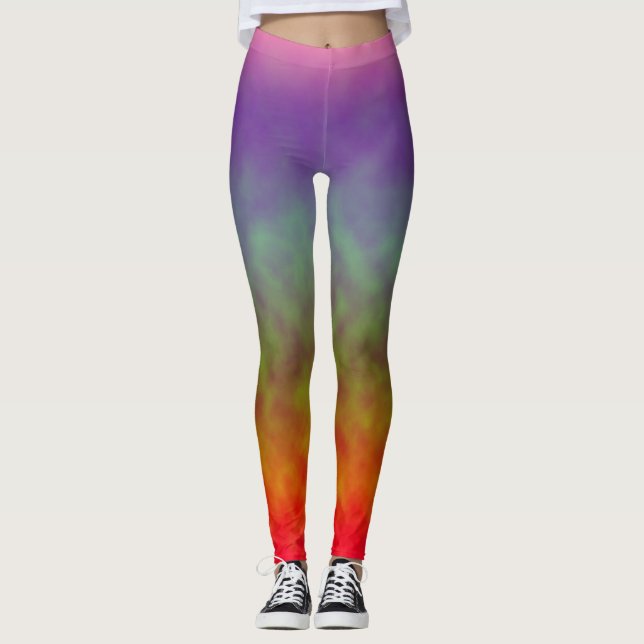 Chromatisches Nachwetter Leggings (Vorderseite)