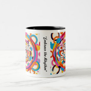 "Chromatisches Soul" Zweifarbige Tasse