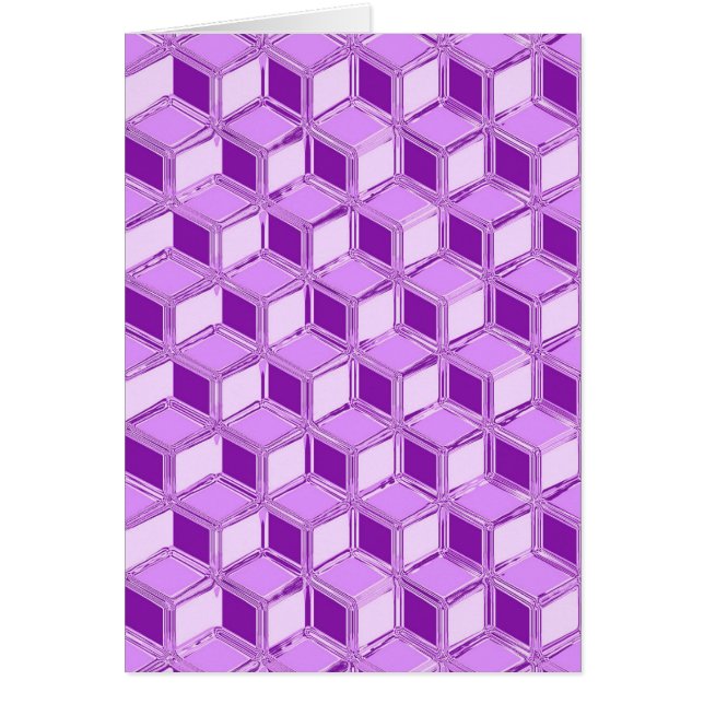 Chrome 3-d Boxen - violett lila (Vorne)