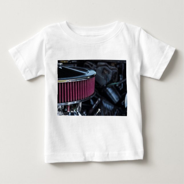 Chrome Air Intake Baby T-shirt (Vorderseite)
