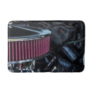 Chrome Air Intake Badematte