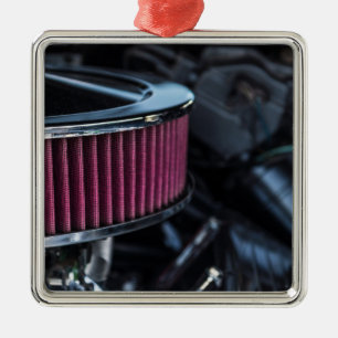 Chrome Air Intake Ornament Aus Metall