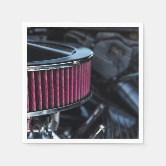 Chrome Air Intake Serviette (Vorderseite)