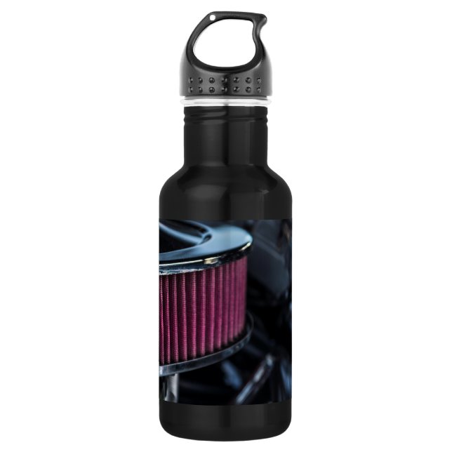Chrome Air Intake Water Flasche Edelstahlflasche (Vorderseite)
