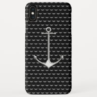 Chrome Anchor on Wave Cups Nautic Lifestyle