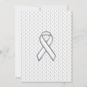 Chrome auf dem "White Strick Ribbon Awareness Prin