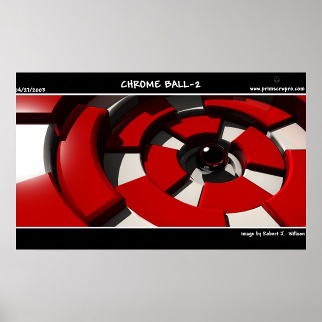Chrome Ball 2 Poster (Vorne)
