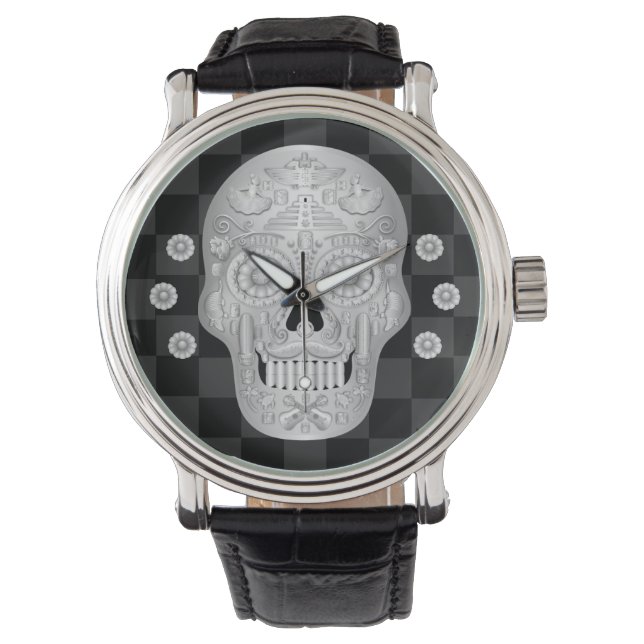 Chrome Calavera Watch Armbanduhr (Vorderseite)