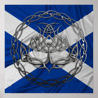 Chrome Celtic Knot Thistle