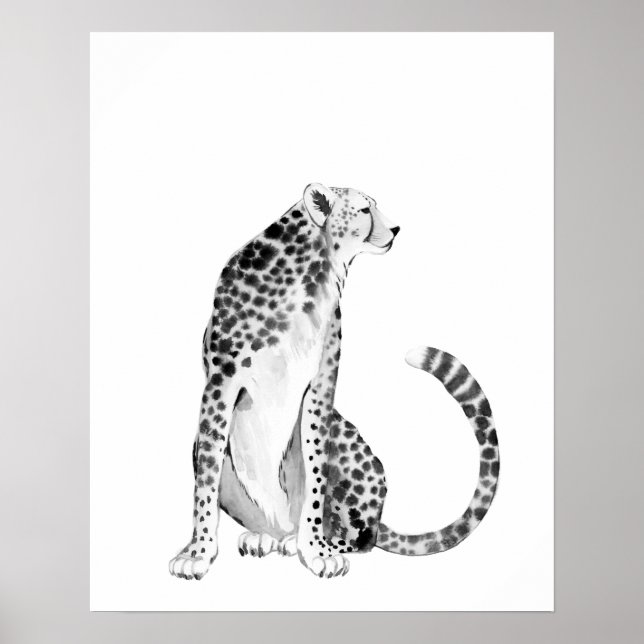 Chrome Cheetah Poster (Vorne)