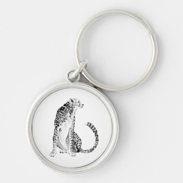 Chrome Cheetah Schlüsselanhänger (Vorne)