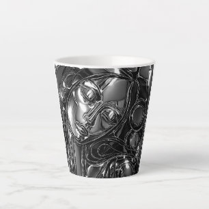 Chrome Daydream Frau Metall   Milchtasse