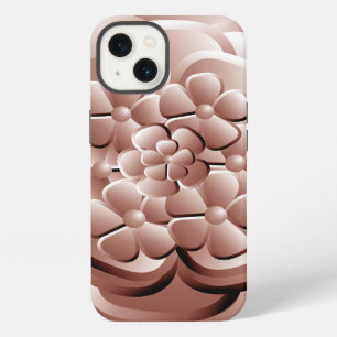Chrome Flowers - Kupfer Case-Mate iPhone-Hülle iPhone 13 Hülle