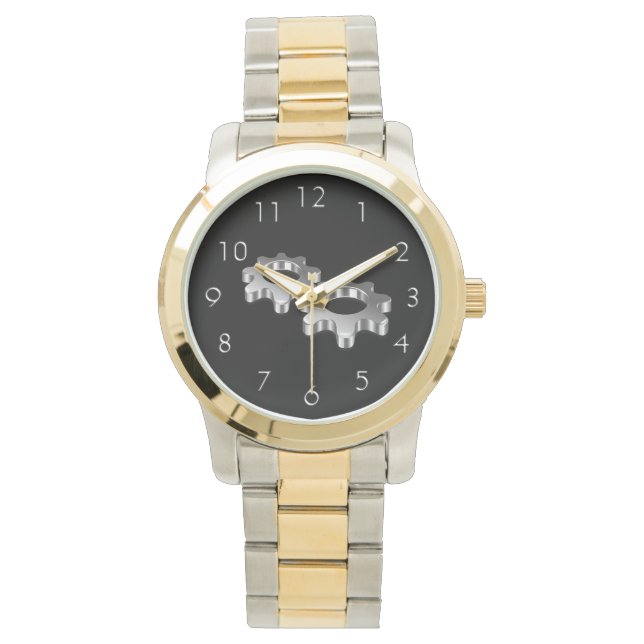 Chrome Gears Armbanduhr (Vorderseite)