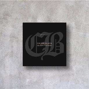 Chrome Hearts Professioneller moderner minimalisti Quadratische Visitenkarte