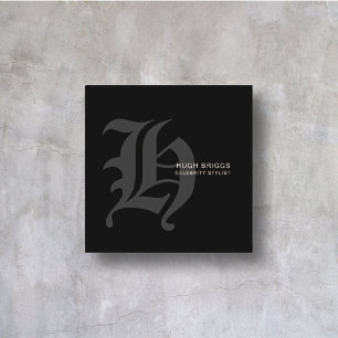 Chrome Hearts Stil Professionell Modern Minimalist Quadratische Visitenkarte