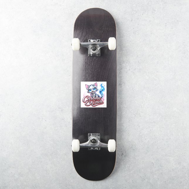 CHROME KITTEN Aufkleber (Skateboard)
