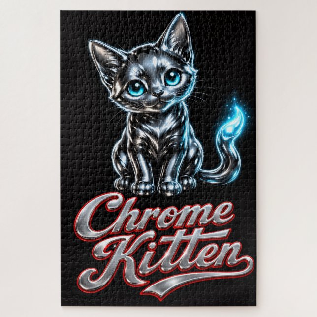 Chrome Kitten Design, Puzzle  (Vertikal)