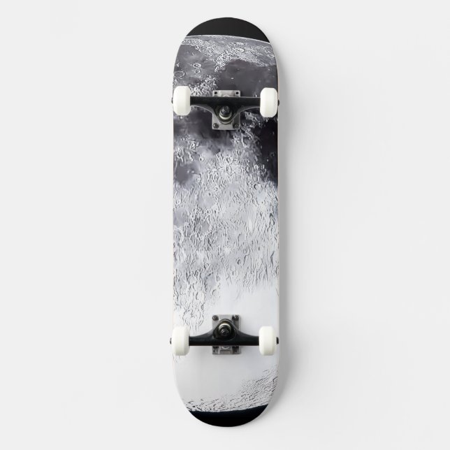 Chrome Kitten Elite Skateboard Komplett Mond (Vorderseite)