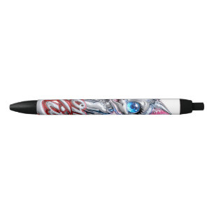 Chrome Kitten Stift mit schwarzer Tinte