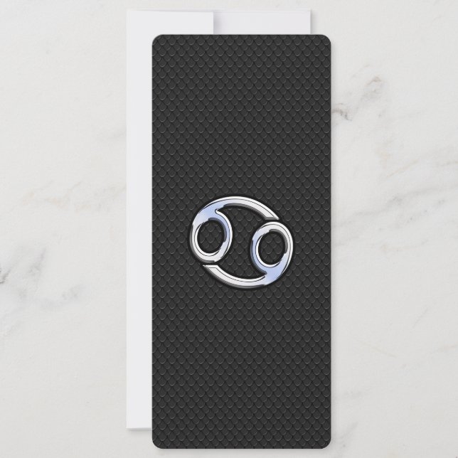 Chrome like Cancer Zodiac Sign (Vorderseite)