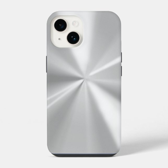 Chrome-Look iPhone Hülle (Rückseite)