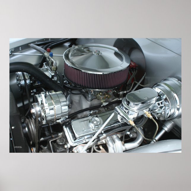 Chrome-Motor Poster (Vorne)