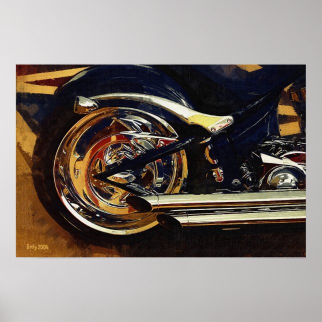 Chrome Poster (Vorne)