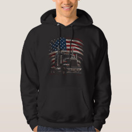 Chrome-Rigging und wehende Flagge Hoodie