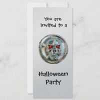 CHROME SKULL HALLOWEEN-PARTY