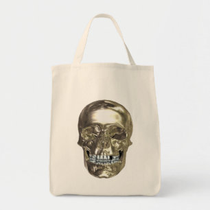 Chrome Skull Tote Bag Tragetasche