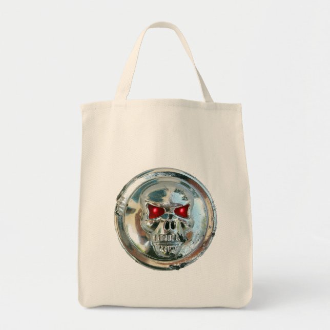 CHROME SKULL TRAGETASCHE (Vorne)