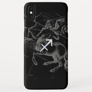Chrome Style Sagittarius Zodiac-Zeichen auf Heveli Case-Mate iPhone Hülle