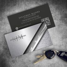 Chrome- und Stone-Monogramm-ID1042