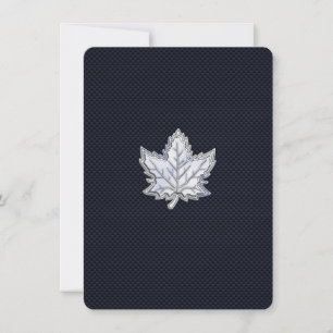 Chrome wie Ahornleaf auf Carbon Fibre Print