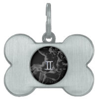 Chrome wie Gemini Zodiac Symbol auf Hevelius
