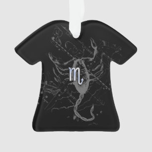 Chrome wie Scorpio Zodiac Sign auf Hevelius 1690 Ornament