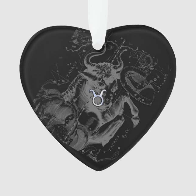 Chrome wie Taurus-Zeichen auf Hevelius Ornament (Vorderseite)
