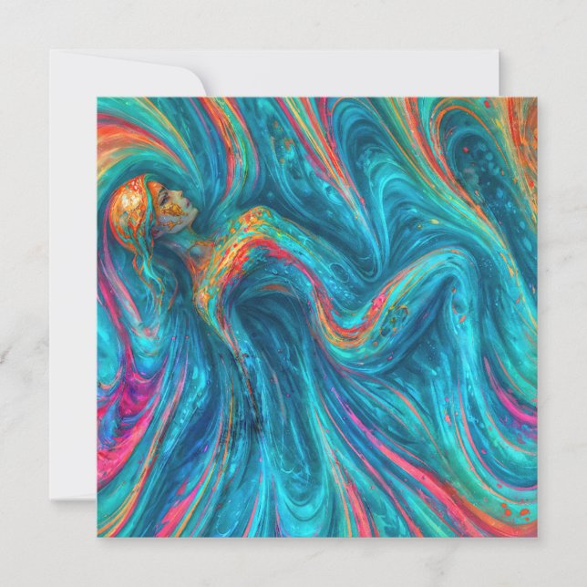 "Chromisca" - Fluid Enchantress Portrait (Vorderseite)