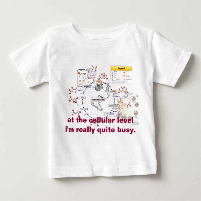 Chromosom, Citric_acid_cycle_noi, Mitose, at ... Baby T-shirt (Vorderseite)