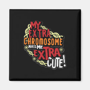 Chromosom World Down Syndrome Day Frauen Kinder Magnet