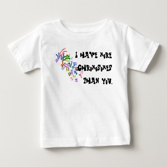 Chromosomen Baby T-shirt (Vorderseite)